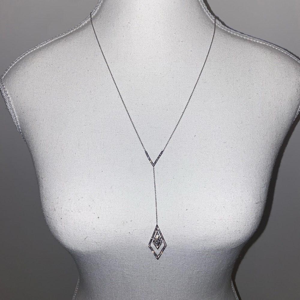 Nordstrom Silver Geometric Pendant Necklace